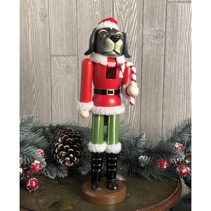 The Holiday Aisle® Burrell Christmas Dog Nutcracker & Reviews Wayfair